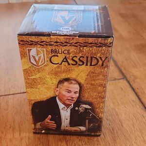 Collectible bust/statue of Vegas Golden Knights coach Bruce Cassidy